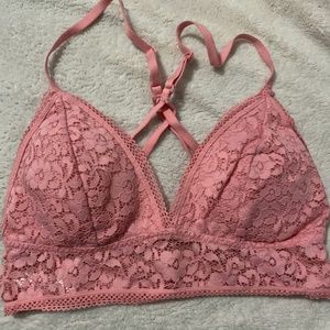 Xhilaration baby pink bralette